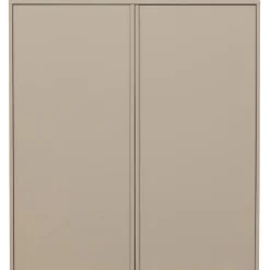 New WOOOD Daily Closet Double 110x100 cm grenen dakargrau
