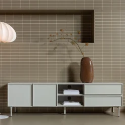 Hot WOOOD Dalia vloerlamp tyvek papier wit 150xø50 cm