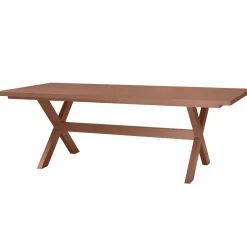 New WOOOD Delta picknick tuintafel aluminium terra 220x100 cm