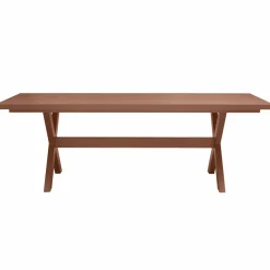 New WOOOD Delta picknick tuintafel aluminium terra 220x100 cm