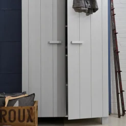 Best WOOOD Dennis kast grenen Betongrijs