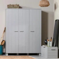 Clearance WOOOD Dennis speelgoedkist geborsteld betongrijs