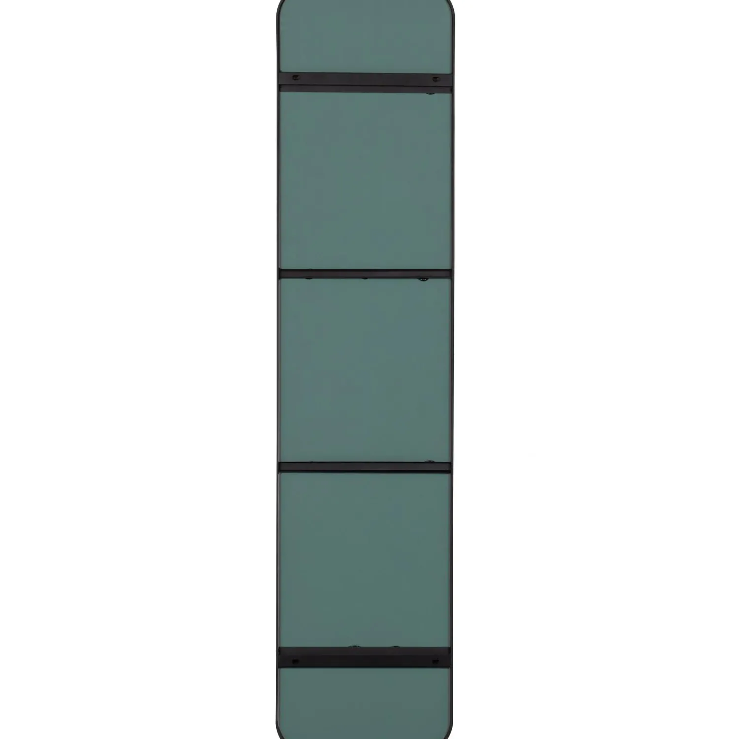 Best WOOOD Doutzen spiegel metaal zwart 170x40 cm