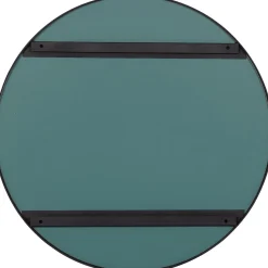 Best WOOOD Doutzen spiegel metaal ø80 cm Zwart