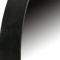 Best WOOOD Doutzen spiegel metaal ø80 cm Zwart