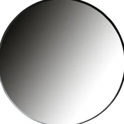 Clearance WOOOD Doutzen spiegel metaal ø115 cm Zwart
