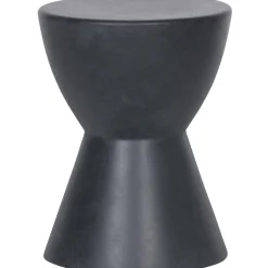 Best WOOOD Dover kruk betonlook antraciet 45xø35 cm