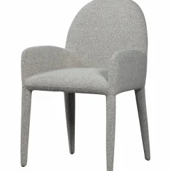 Discount WOOOD Elegance eetkamerstoel met armleuning greige