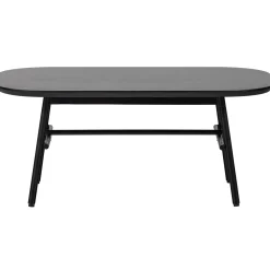 New WOOOD Elegance salontafel mango hout/metal zwart