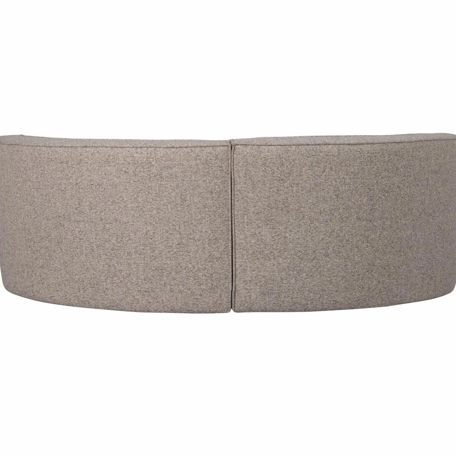 Clearance WOOOD Europa 4-zits eetbank geweven stof Zand melange