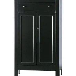 Clearance WOOOD Eva meidenkast grenen diep Zwart