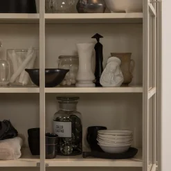 Sale WOOOD Exhibit XL 2-deurs vitrinekast metaal Zand