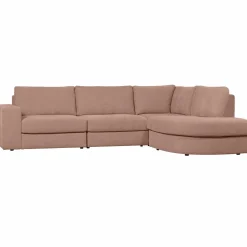 WOOOD Family hoekbank ronding rechts Roze