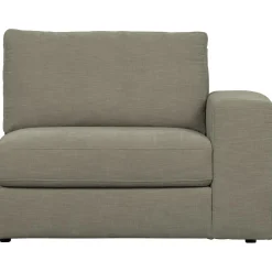 New WOOOD Family 1-zits element met arm rechts Warm grijs