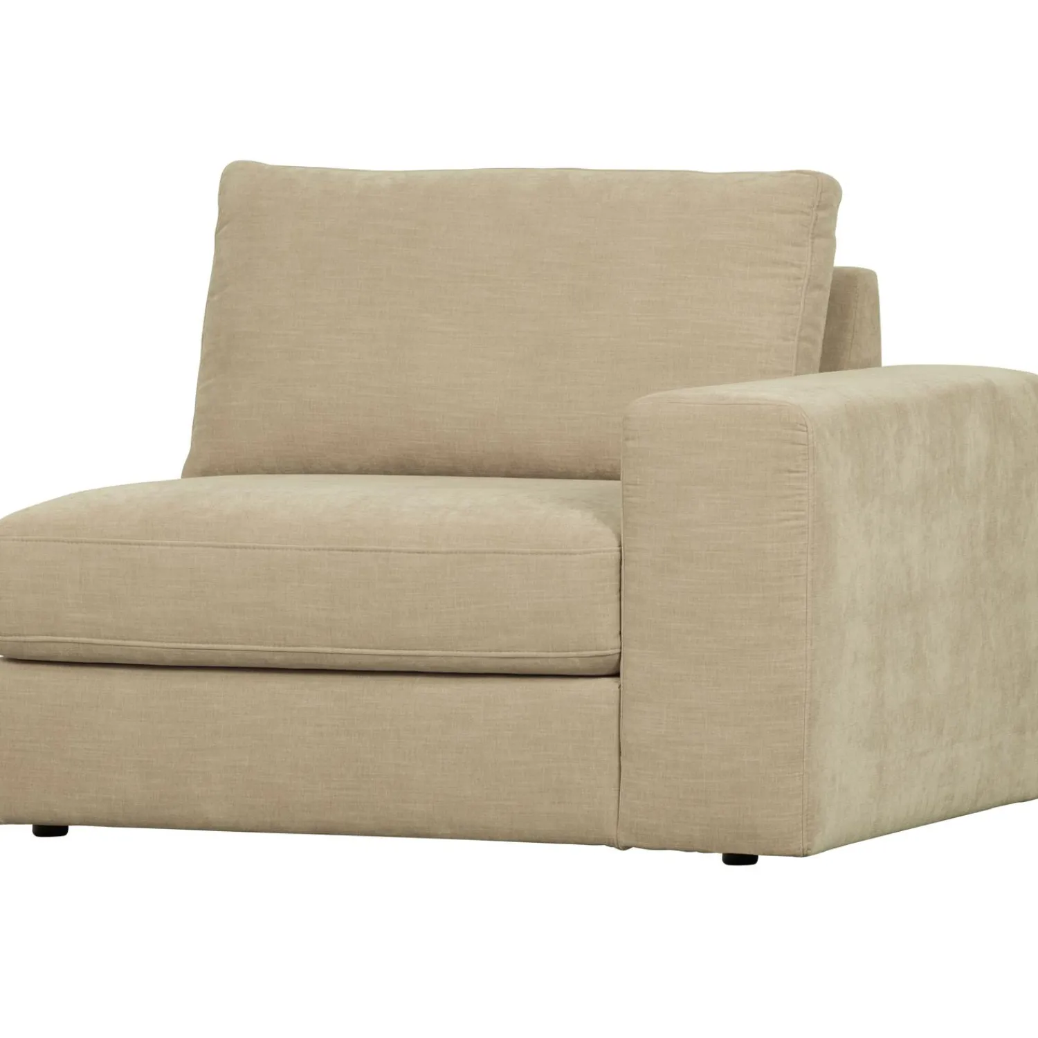 Sale WOOOD Family 1-zits element met arm rechts Zand