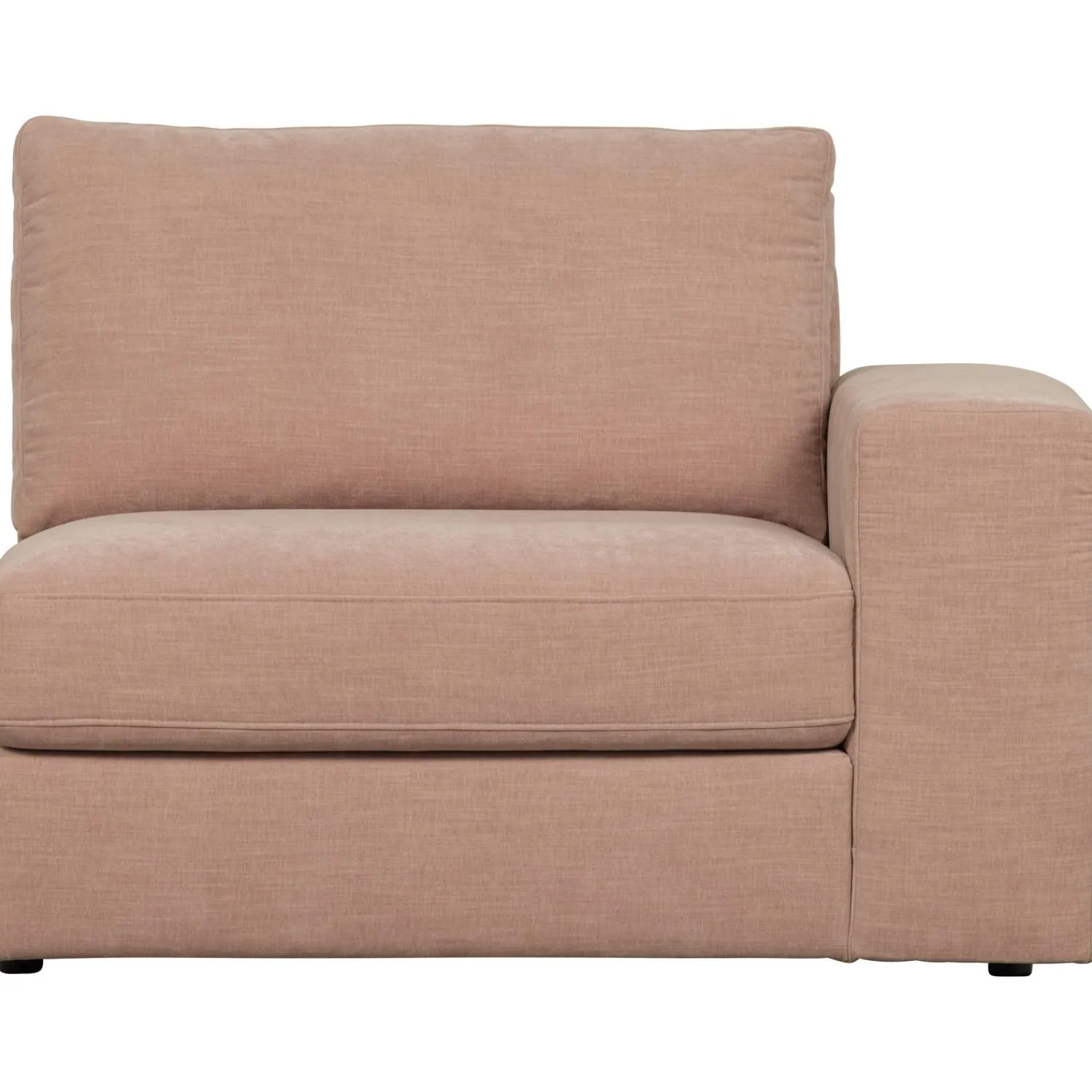 Discount WOOOD Family 1-zits element met arm rechts Roze