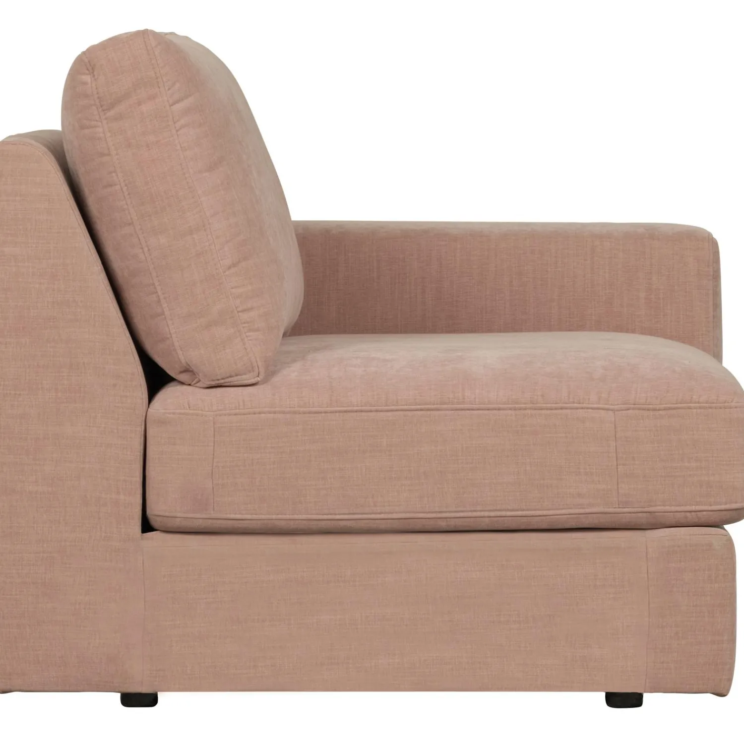 Discount WOOOD Family 1-zits element met arm rechts Roze