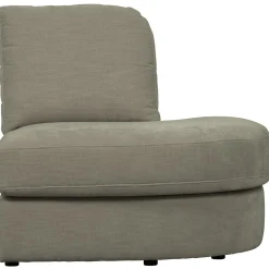 New WOOOD Family 1-zits element ronde hoek rechts Warm grijs