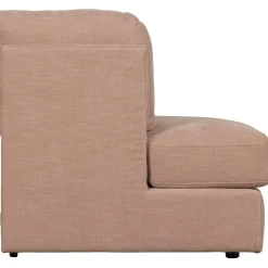 Hot WOOOD Family 1-zits element ronde hoek links Roze