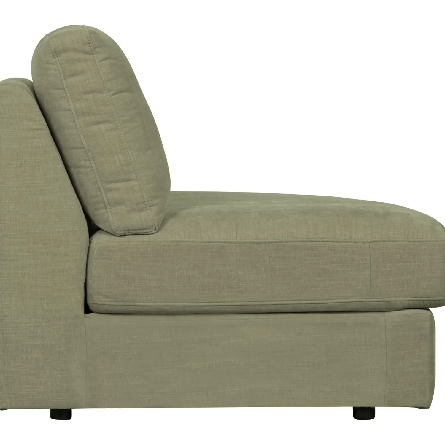 WOOOD Family 1-zits element ronde hoek rechts Groen