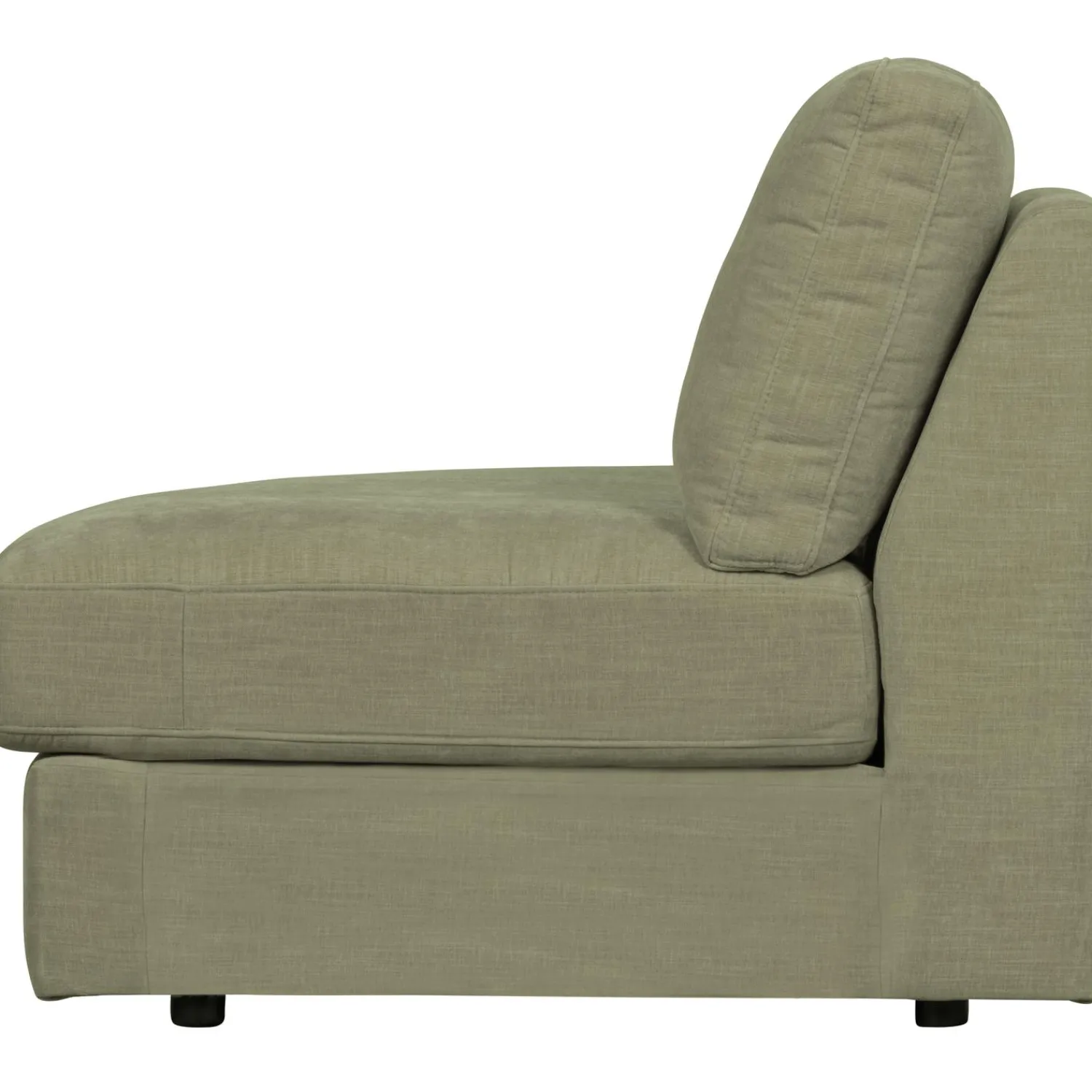 New WOOOD Family 1-zits element ronde hoek links Groen