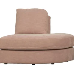 Best WOOOD Family 1-zits element ronde hoek rechts Roze