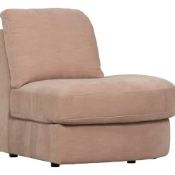 Best WOOOD Family 1-zits element ronde hoek rechts Roze