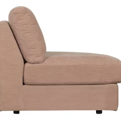 Best WOOOD Family 1-zits element ronde hoek rechts Roze