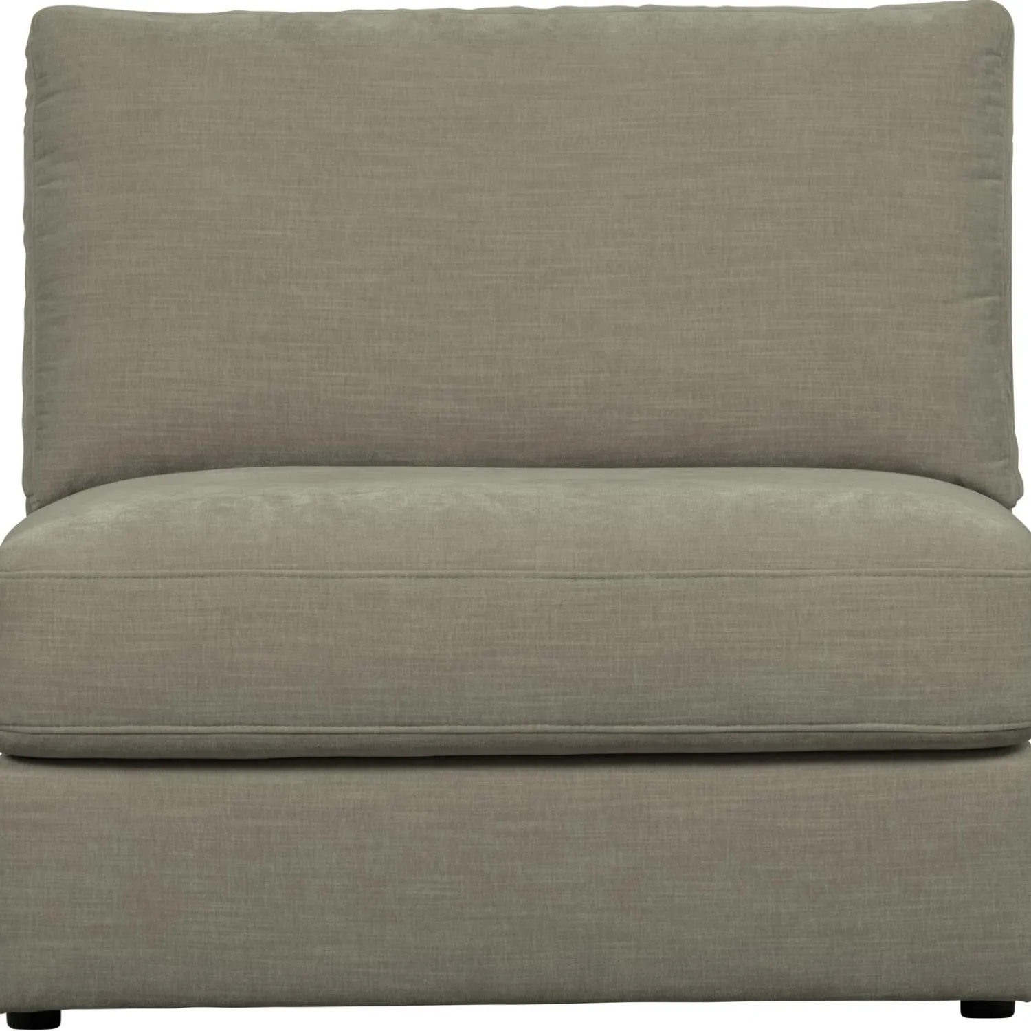 New WOOOD Family 1-zits element zonder arm Warm grijs