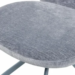 Sale WOOOD Femke eetkamerstoel chenille Blauw