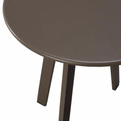 Clearance WOOOD Fer tuin bijzettafel ø40cm metaal Donkerbruin