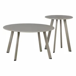 Online WOOOD Fer tuin bijzettafel ø40cm metaal Zand