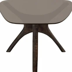 Outlet WOOOD Flash salontafel mango hout/glass walnoot