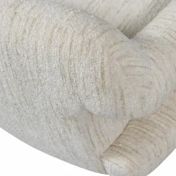 Outlet WOOOD Folke fauteuil chenille Naturel melange