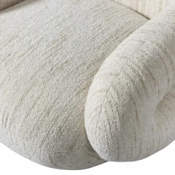 Outlet WOOOD Folke fauteuil chenille Naturel melange