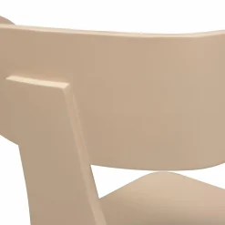 Outlet WOOOD Form houten stoel met metalen poot Zand