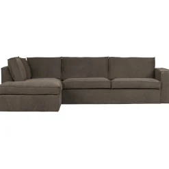 Hot WOOOD Freddie hoekbank links Bruin