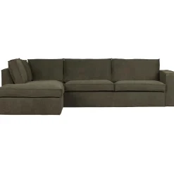 New WOOOD Freddie hoekbank links Warm groen