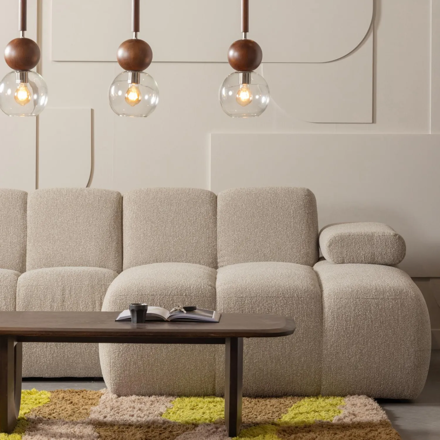 WOOOD Frequent salontafel mango walnoot 120x60 cm