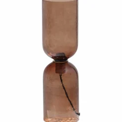 Outlet WOOOD Gigi tafellamp gehamerd glas 51 x Ø 15 cm