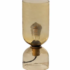 Best WOOOD Gigi tafellamp gehamerd glas 38 x Ø 15 cm