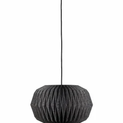 Outlet WOOOD Globe hanglamp papier naturel/zwart