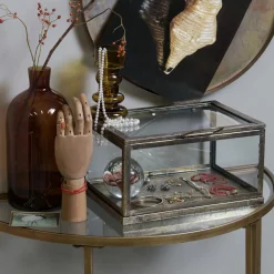 Hot WOOOD Goddess sidetable antique brass