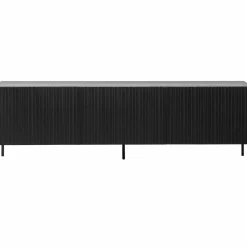 Discount WOOOD Grand Gravure tv meubel grenen zwart