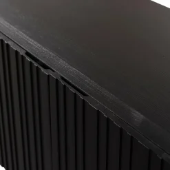 Discount WOOOD Grand Gravure tv meubel grenen zwart