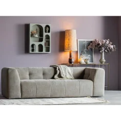 Online WOOOD Grid 3-zits bank geweven stof Zand