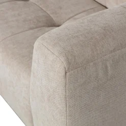 Online WOOOD Grid 3-zits bank geweven stof Zand