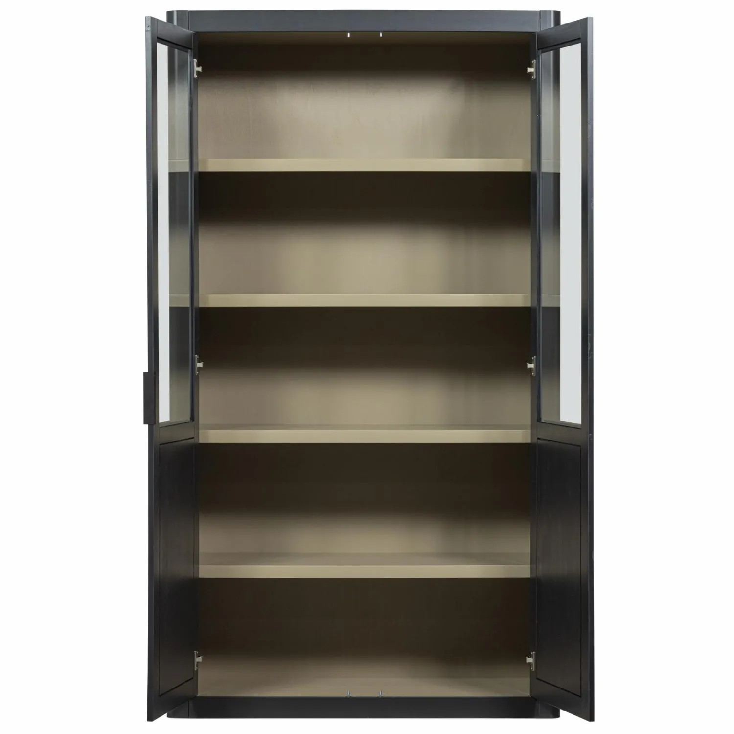 Outlet WOOOD Gunnar buffetkast grenen /mud Matzwart