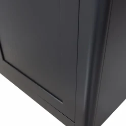 Outlet WOOOD Gunnar buffetkast grenen /mud Matzwart