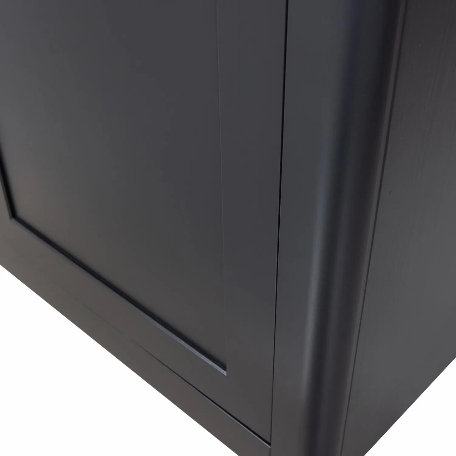 Outlet WOOOD Gunnar buffetkast grenen /mud Matzwart